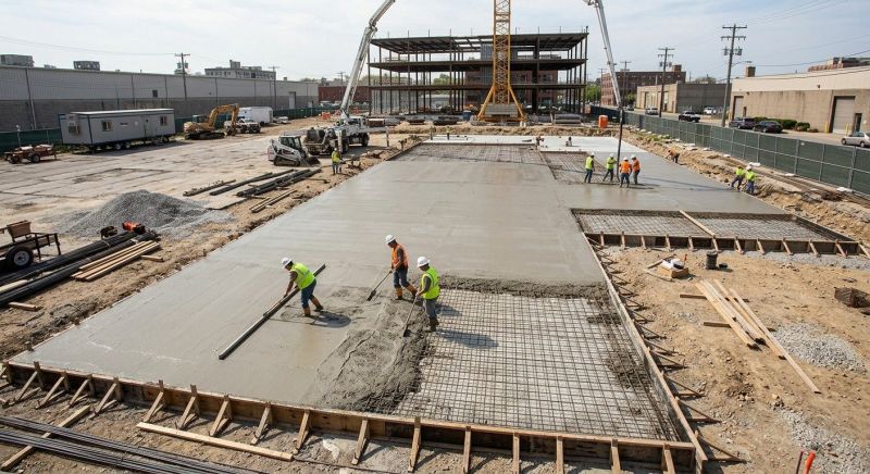 Commercial Slab Construction in Middlesex County, NJ