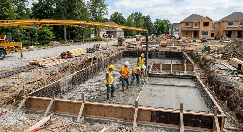 Concrete Foundation Installation in Scotch Plains, NJ