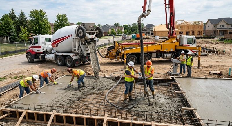 Concrete Service in Pittstown, NJ