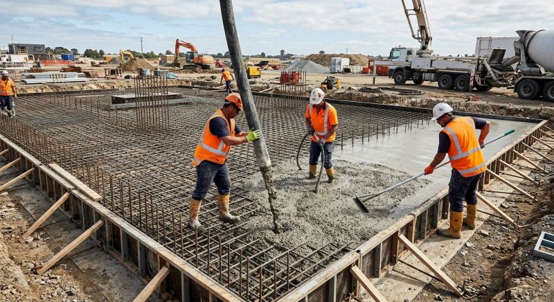 Foundation Wall Pouring in Morrisville, PA